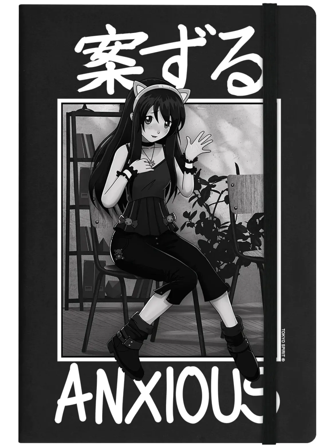 Tokyo Spirit Anxious - A5 muistikirja