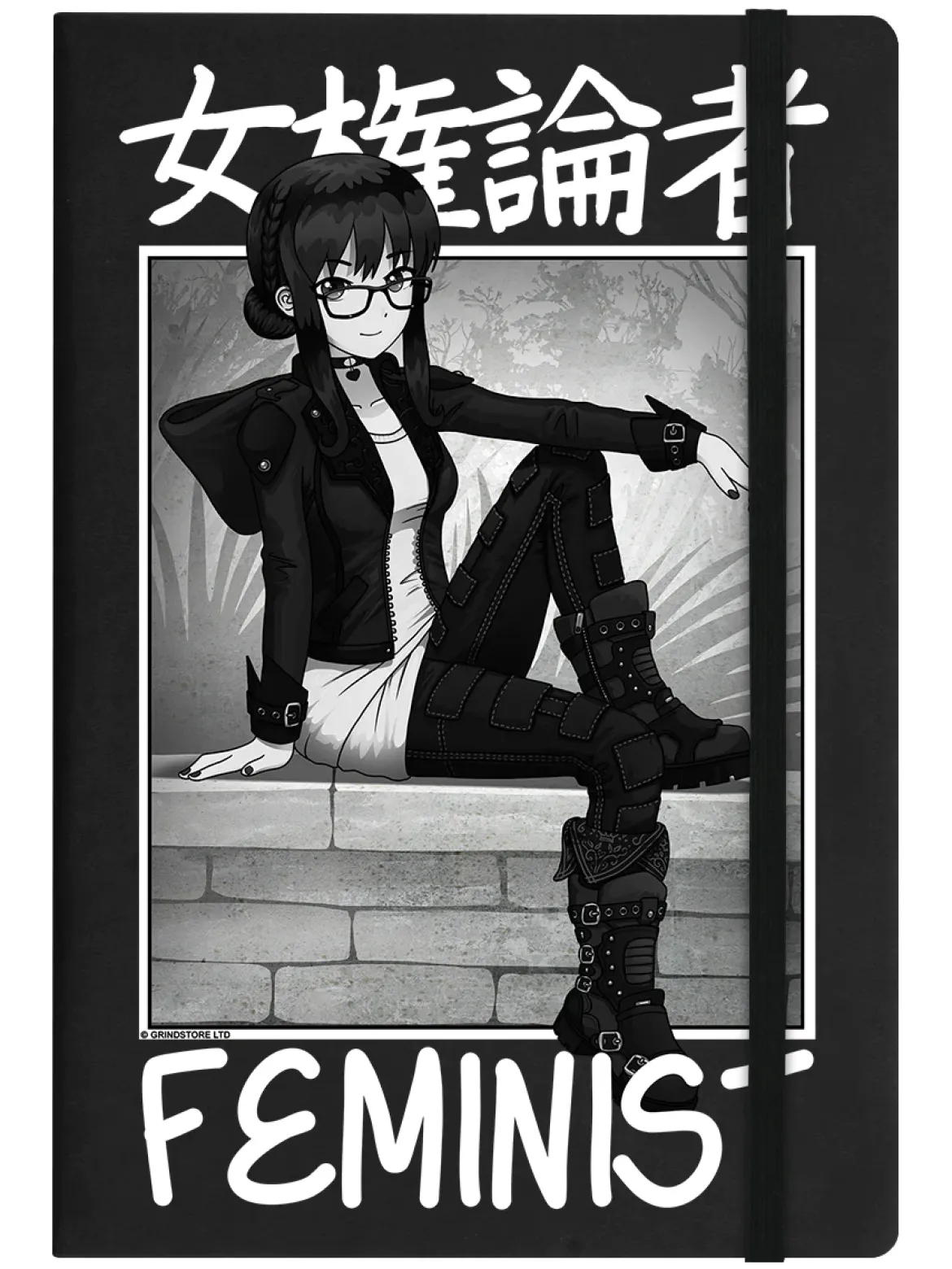 Tokyo Spirit Feminist - A5 muistikirja