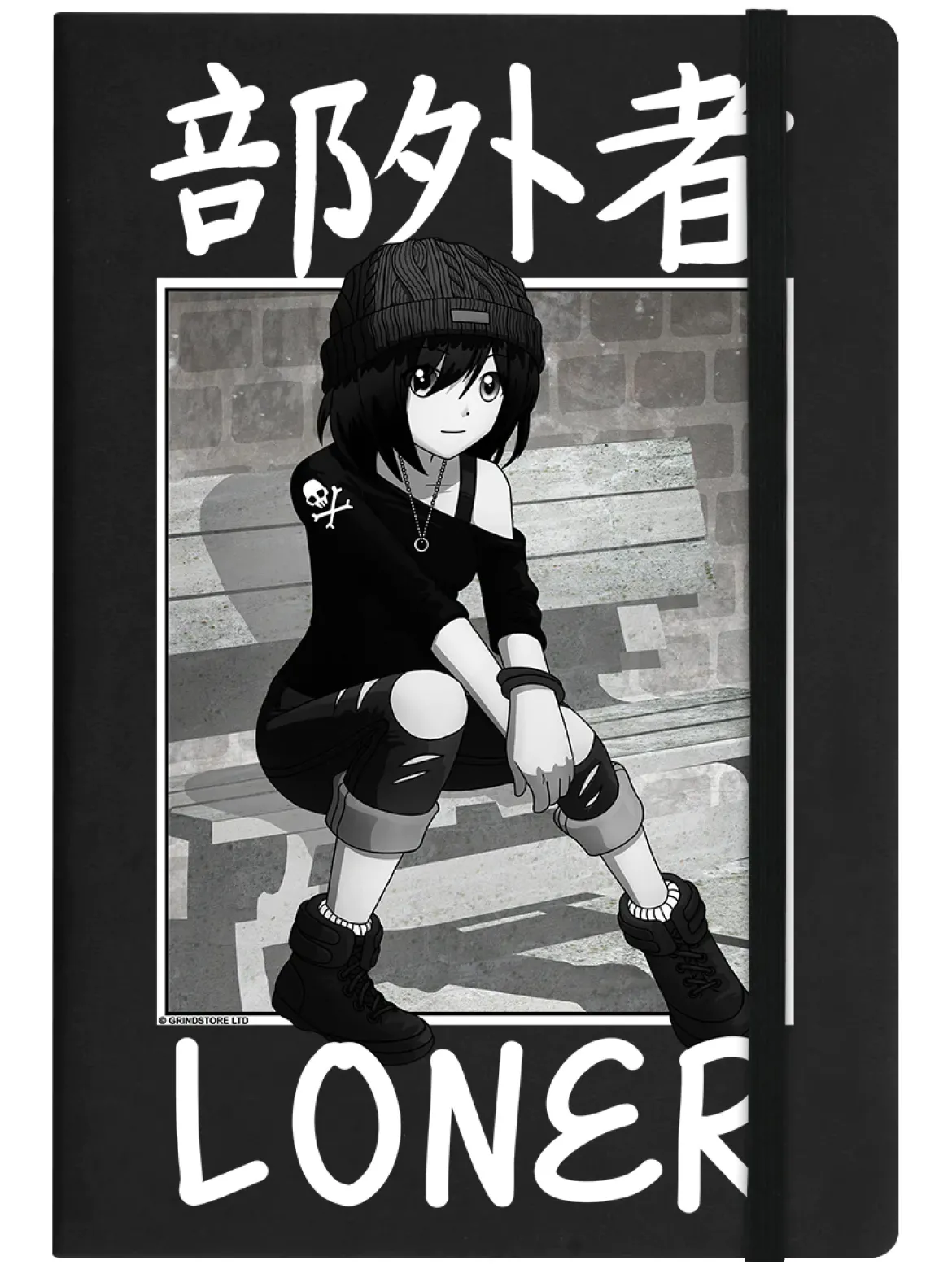 Tokyo Spirit Loner - A5 muistikirja