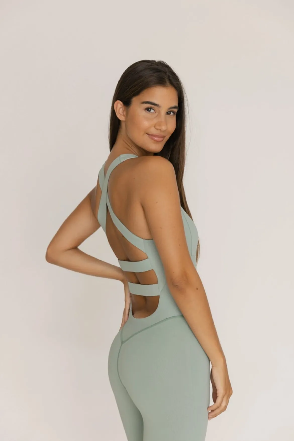 Topíssima Nicole Jumpsuit - haalari, Mint Green