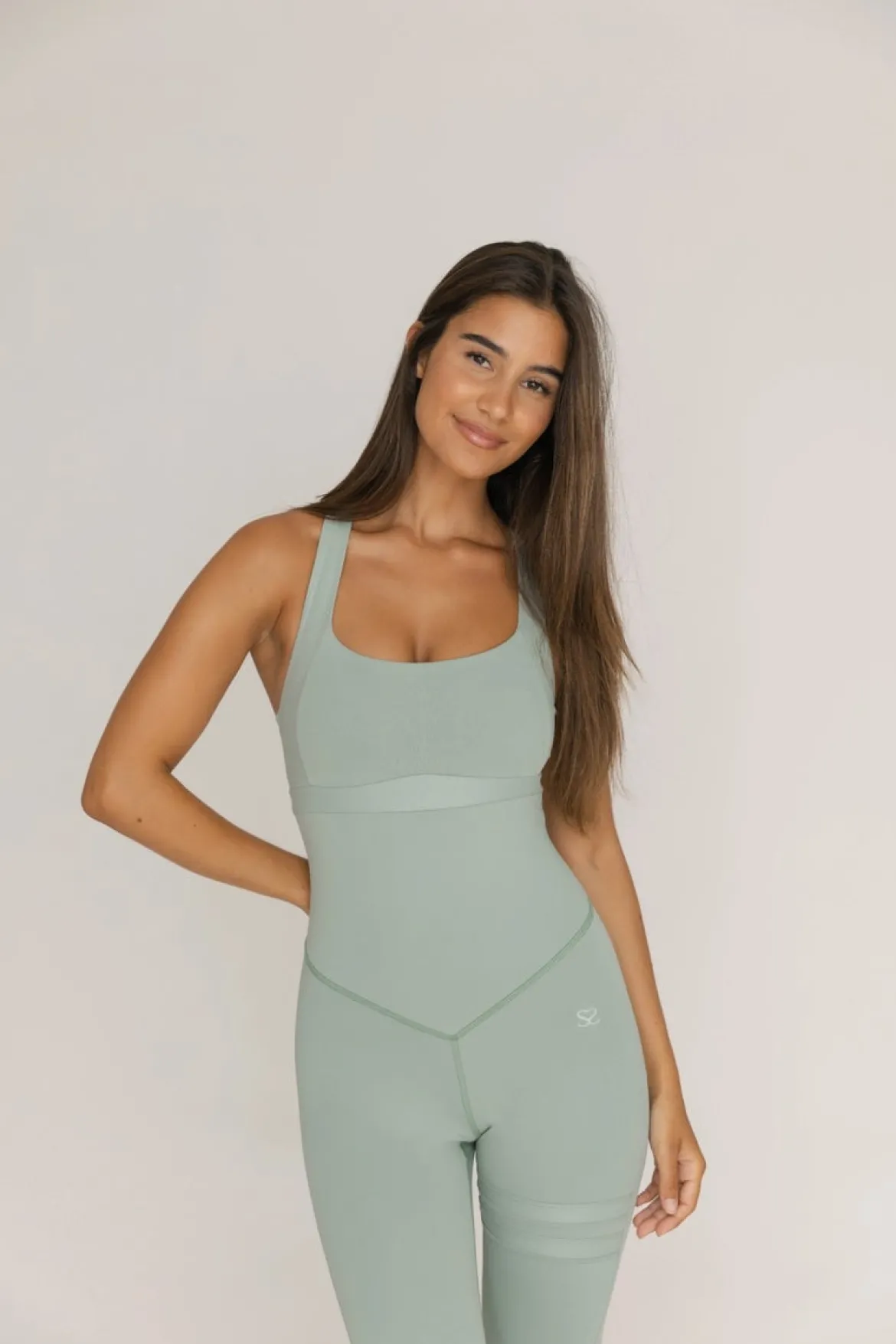 Topíssima Nicole Jumpsuit - haalari, Mint Green