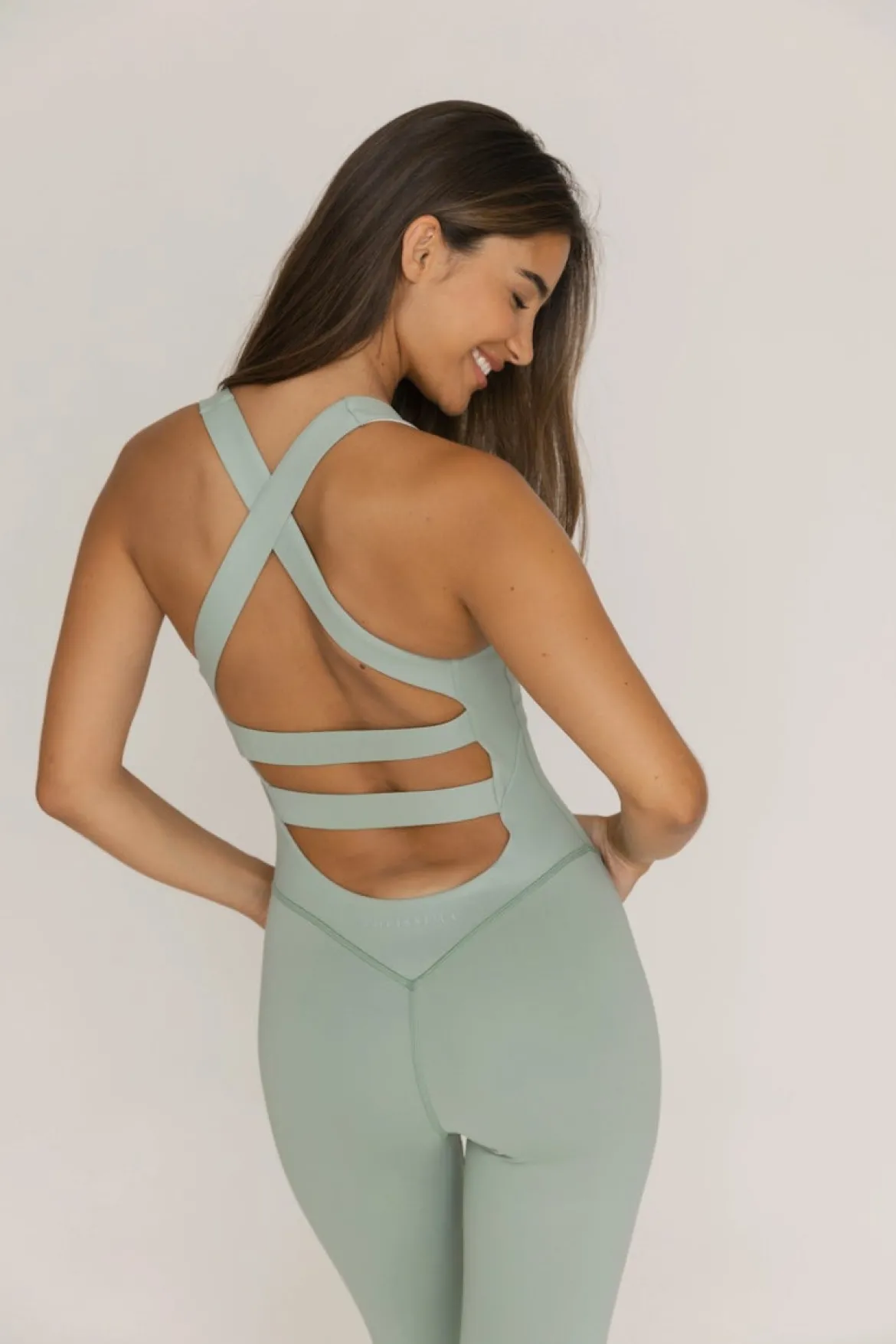 Topíssima Nicole Jumpsuit - haalari, Mint Green