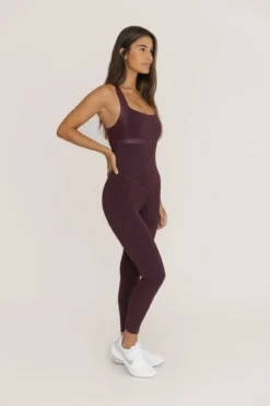 Topíssima Nicole Jumpsuit - haalari, Burgundy Purple