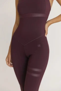 Topíssima Nicole Jumpsuit - haalari, Burgundy Purple