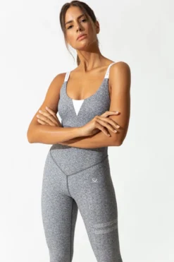 Topíssima Olivia Jumpsuit -urheiluhaalari, Zen Gray