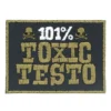 Toxic testo - haalarimerkki