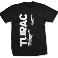 Tupac Side Photo - T-paita