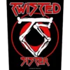 Twisted Sister: Circular Logo - Selkämerkki
