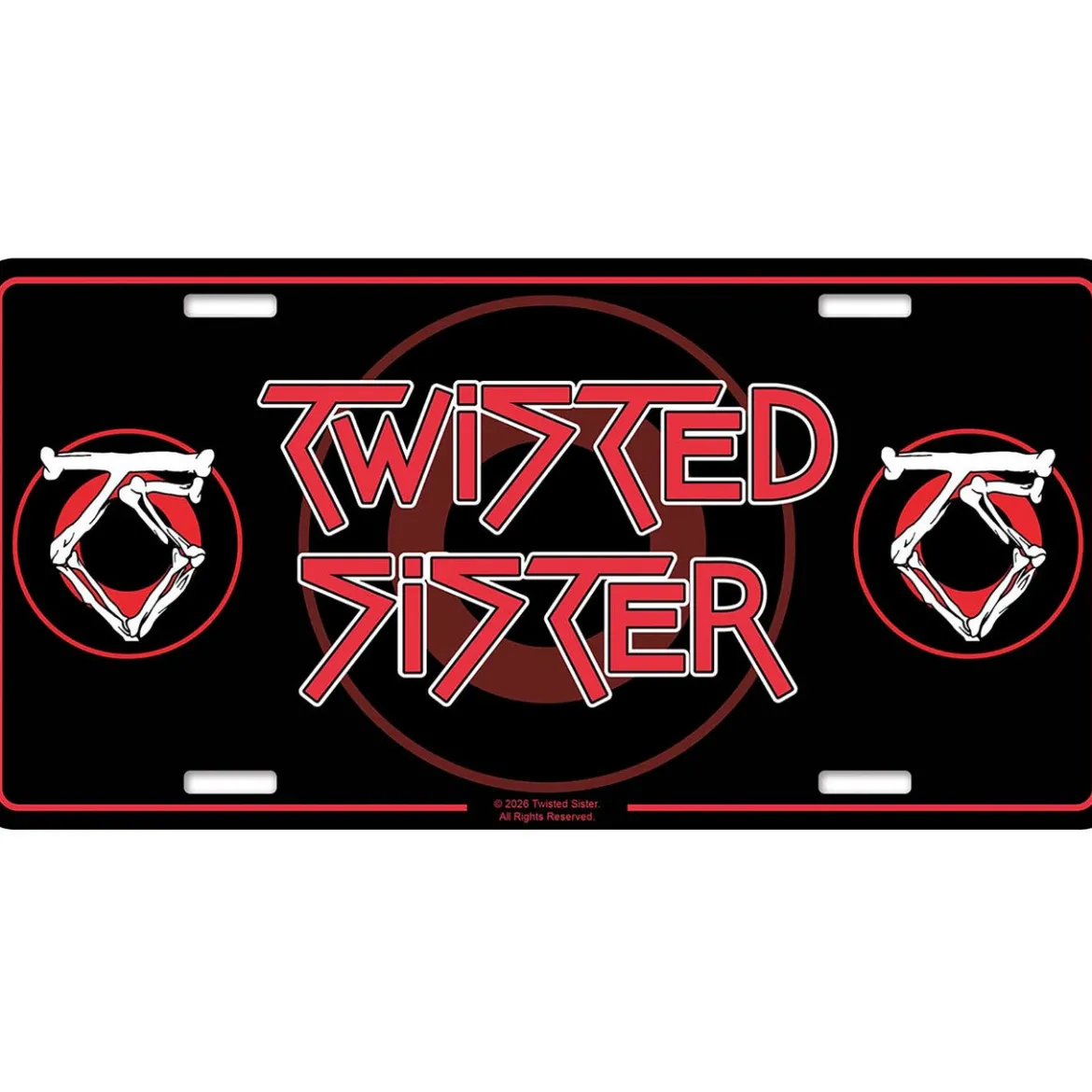 Twisted Sister: Logo - Seinäkyltti