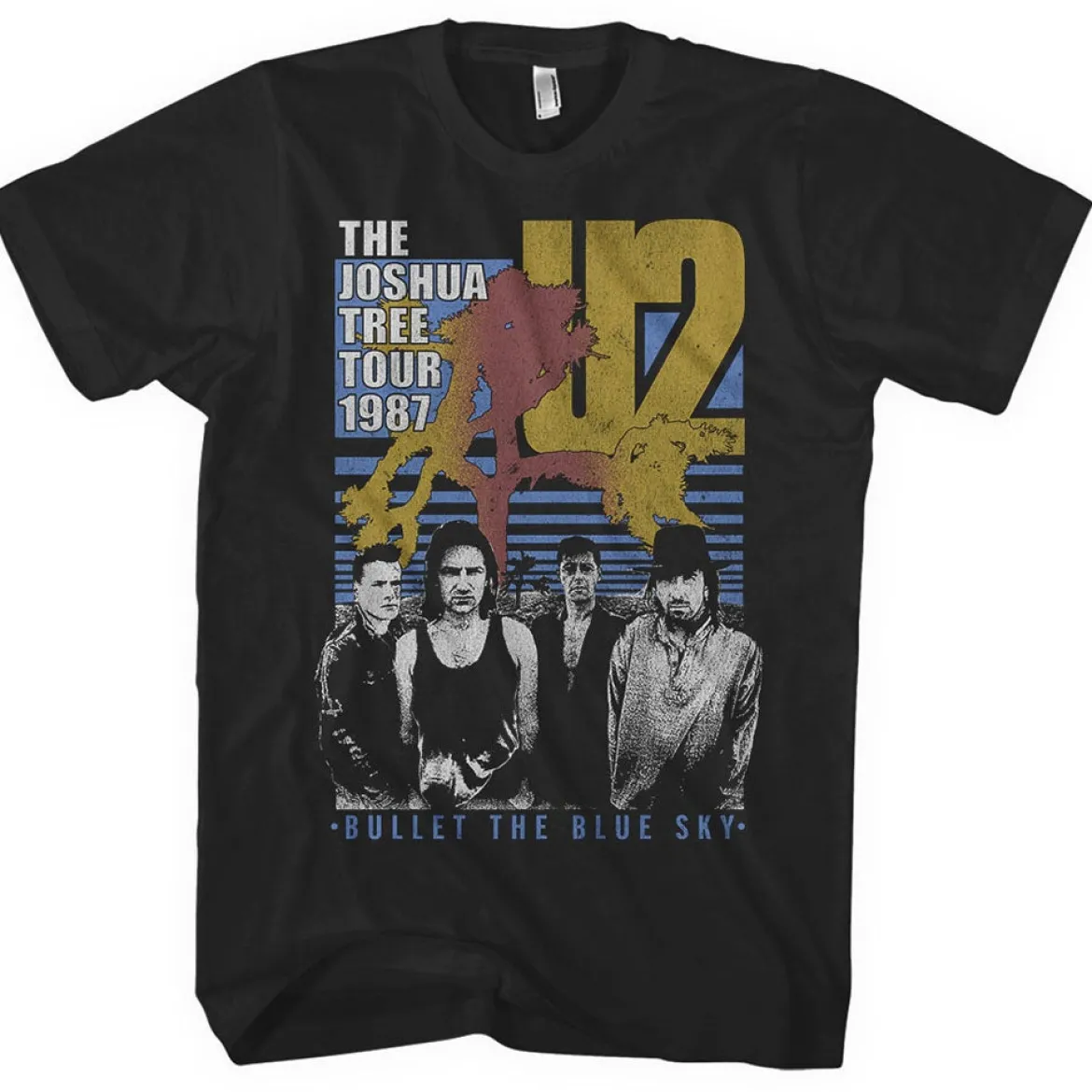 U2 bullet the blue sky - T-paita