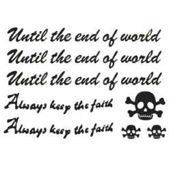 Until the end - siirtotatuointi