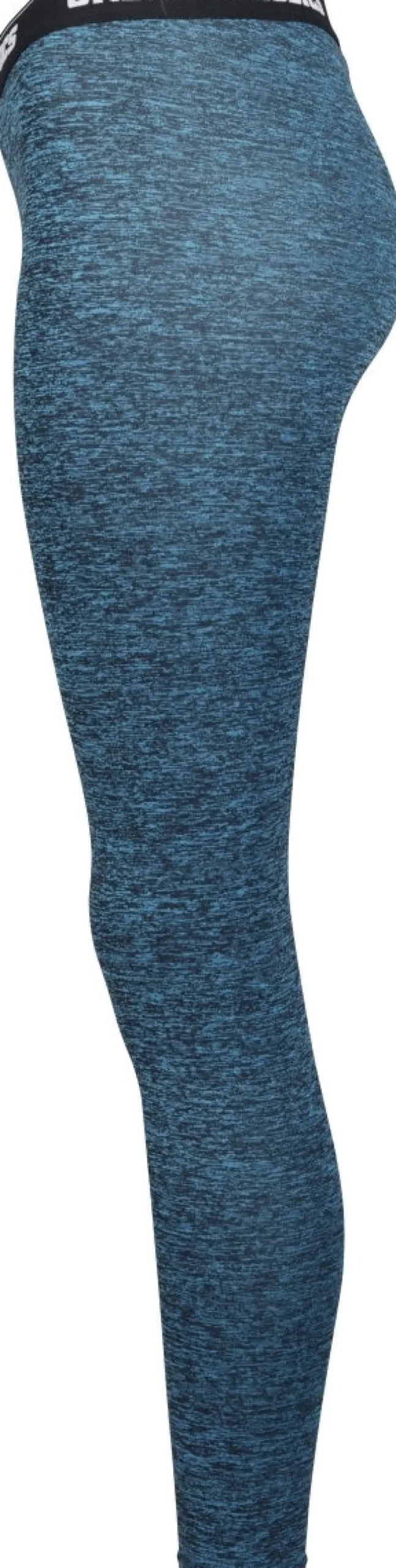 Urban Classics Active Melange logo - Legginsit, turquoise