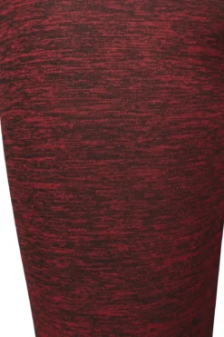 Urban Classics Active Melange logo - Legginsit, red