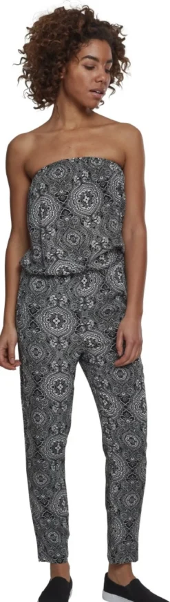 Urban Classics Bandeau Jumpsuit - Bandana
