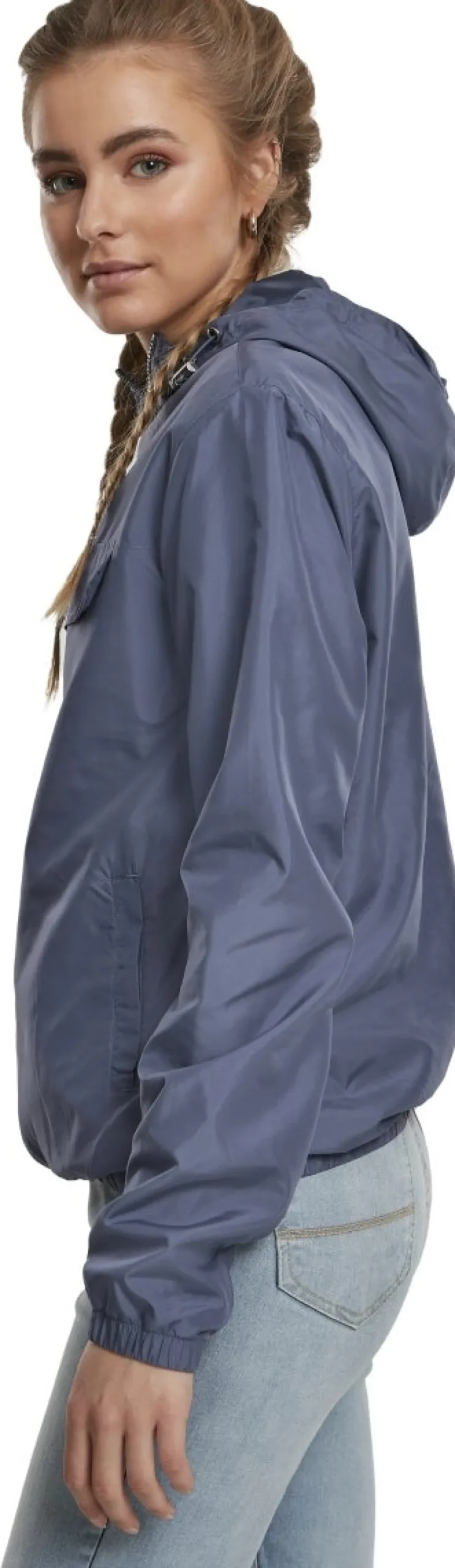 Urban Classics Basic Pullover - Tuulitakki, Vintageblue