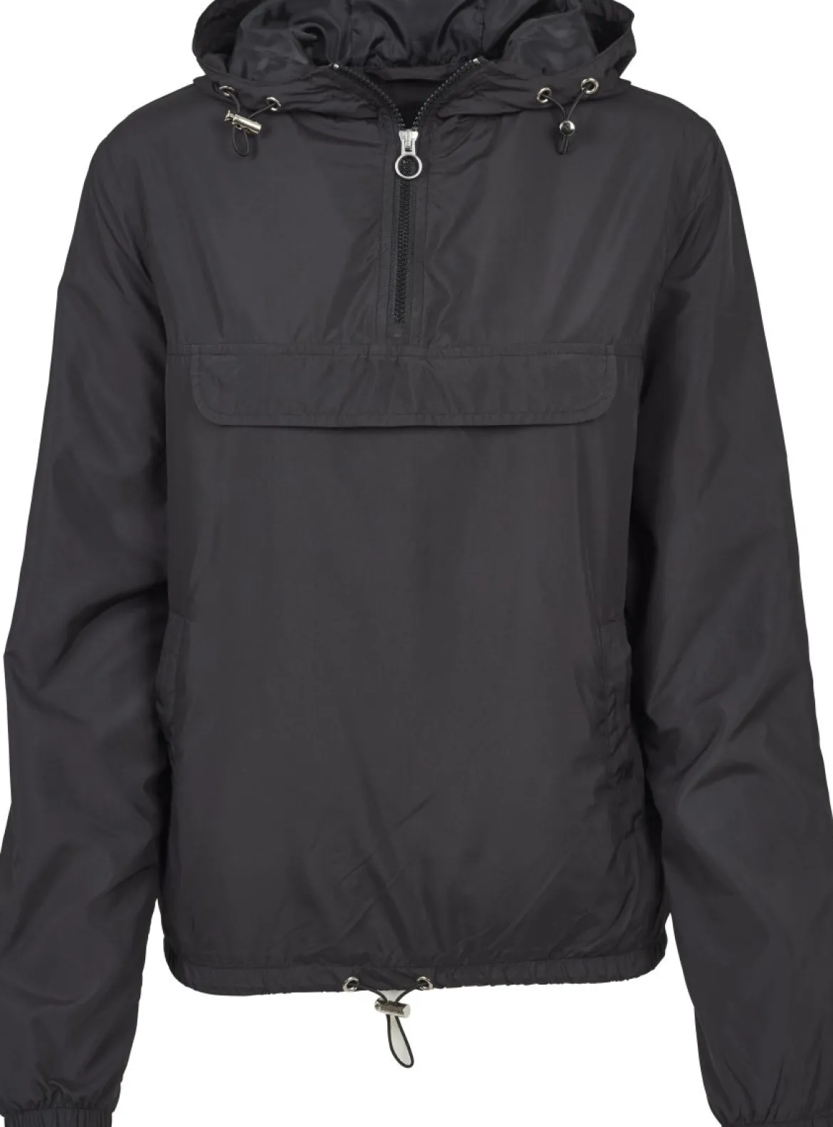 Urban Classics Basic PullOver - Tuulitakki, Black