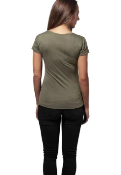 Urban Classics Basic Viscose - T-paita, oliivi