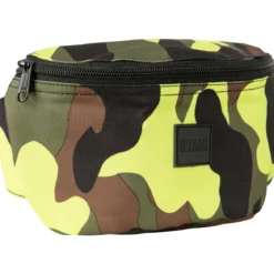 Urban Classics Camo Hip Bag - Vyölaukku, yellowcamo
