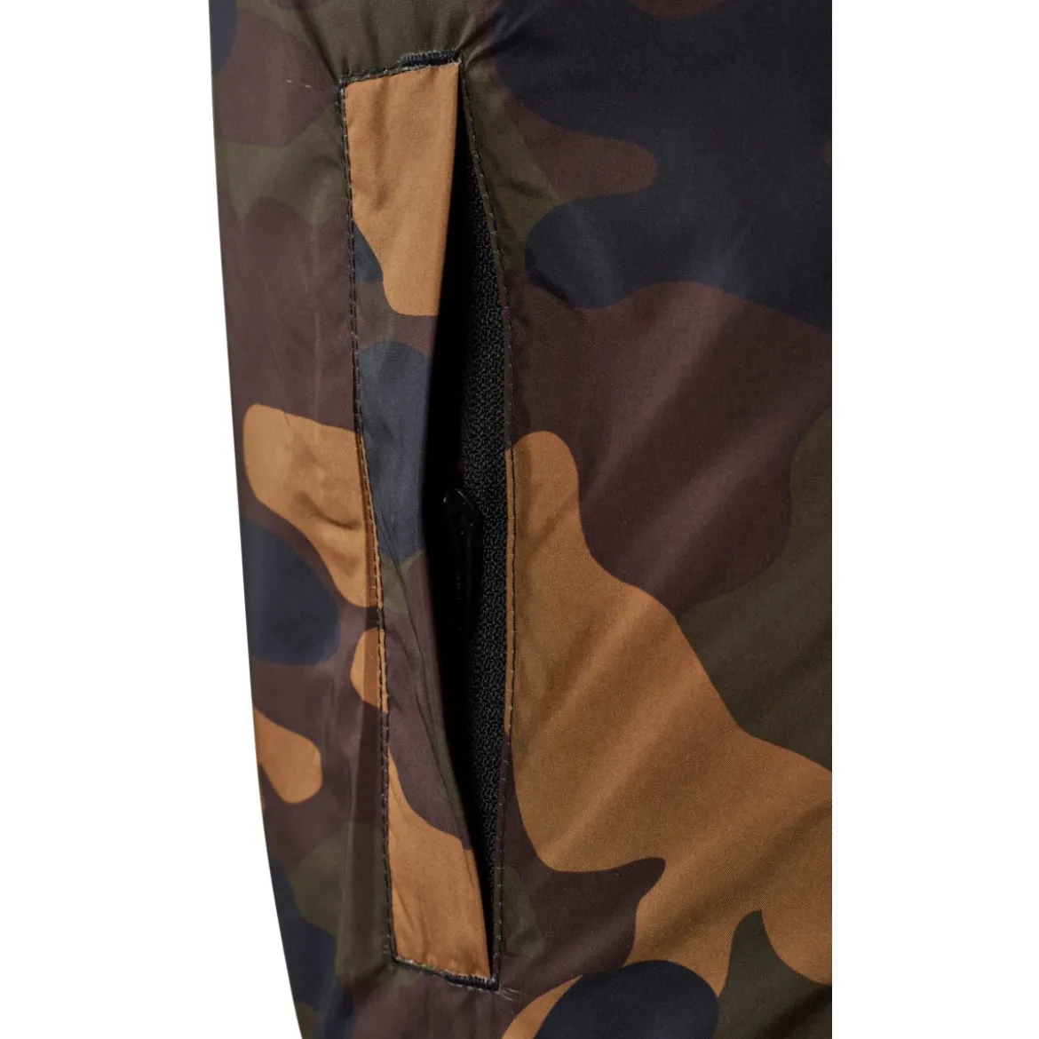 Urban Classics Camo Pull Over - välikausitakki, woodcamo