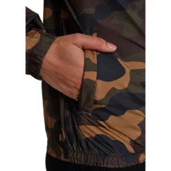 Urban Classics Camo Pull Over - välikausitakki, woodcamo