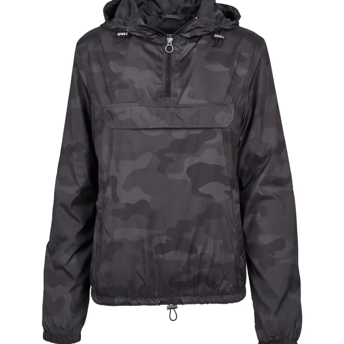 Urban Classics Camo Pull Over - välikausitakki, darkcamo