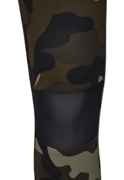 Urban Classics Camo Tech Mesh - Legginsit, woodcamo