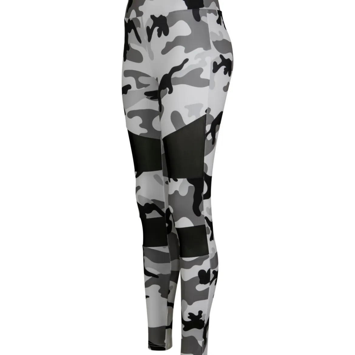 Urban Classics Camo Tech Mesh - Leggingsit, snow camo