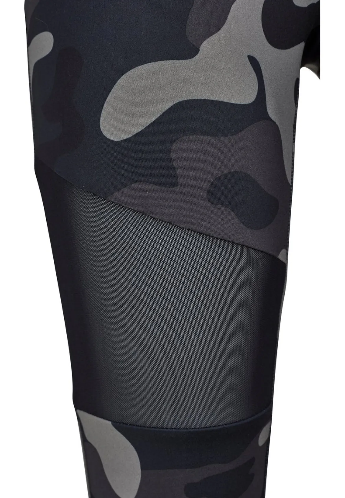 Urban Classics Camo Tech Mesh - Leggingsit, darkcamo