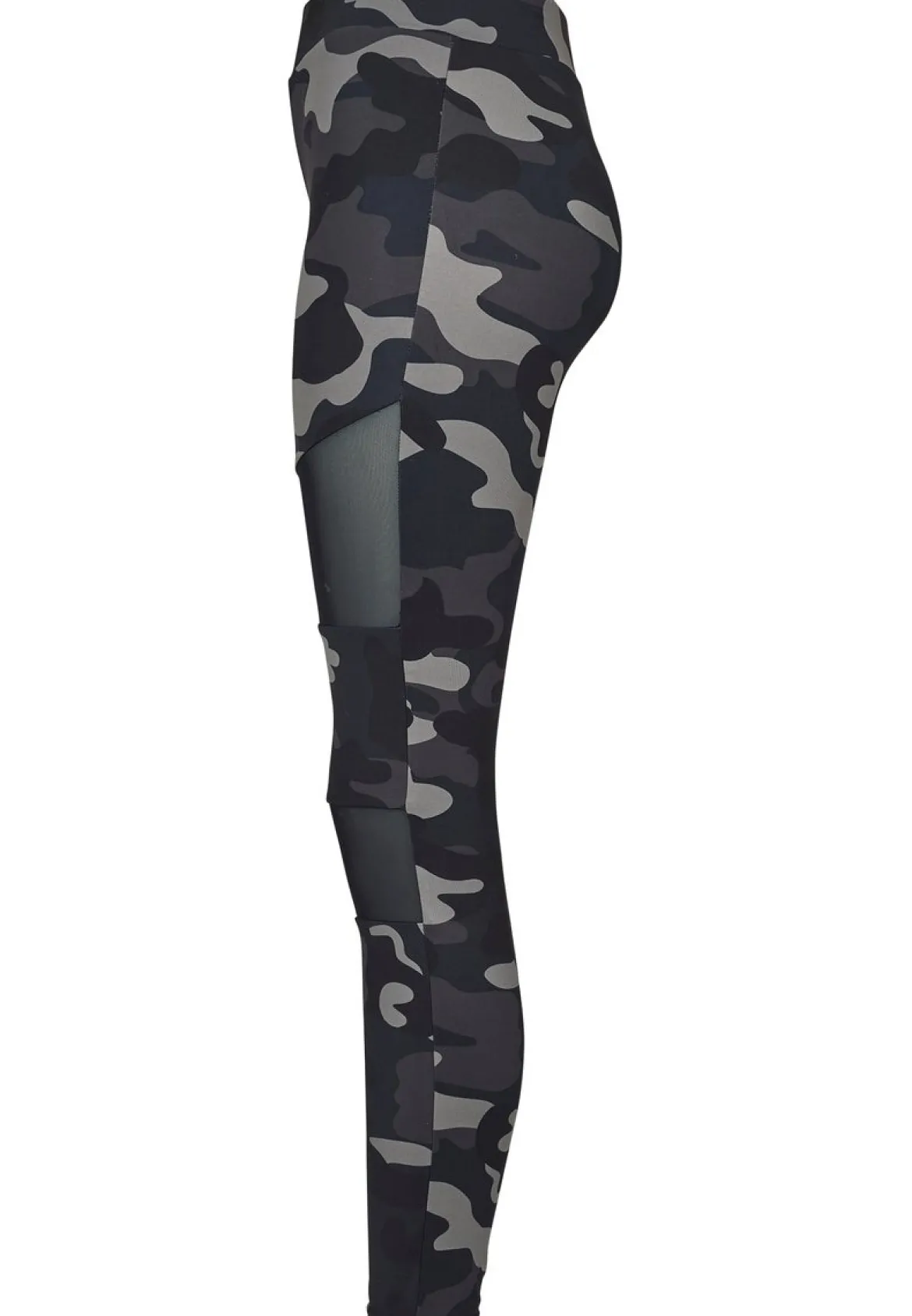 Urban Classics Camo Tech Mesh - Leggingsit, darkcamo