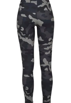 Urban Classics Camo Tech Mesh - Leggingsit, darkcamo