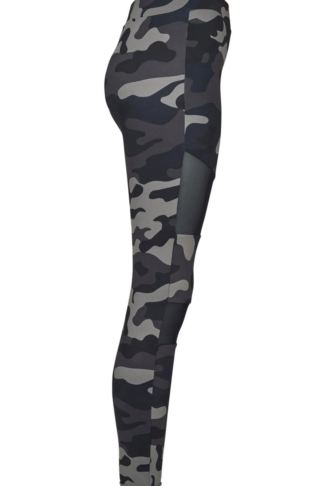 Urban Classics Camo Tech Mesh - Leggingsit, darkcamo