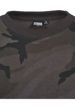 Urban Classics Camo Volant Crew - Naisten collegemekko, dark camo
