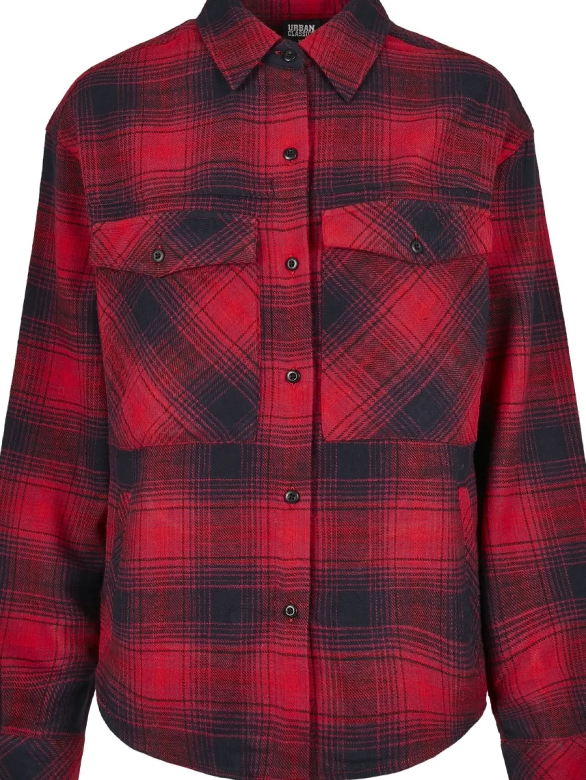 Urban Classics Check Overshirt - Kauluspaita