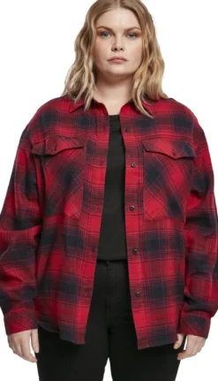 Urban Classics Check Overshirt - Kauluspaita