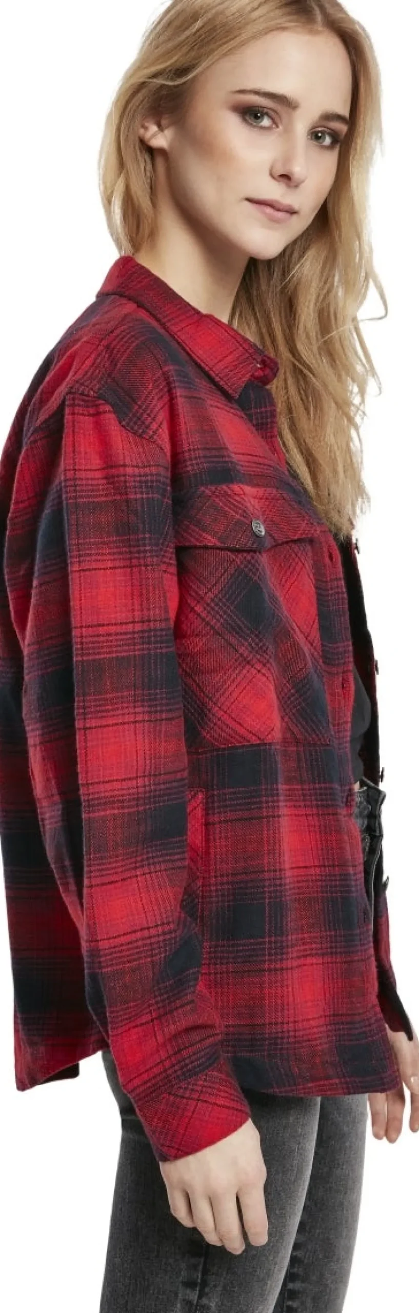 Urban Classics Check Overshirt - Kauluspaita