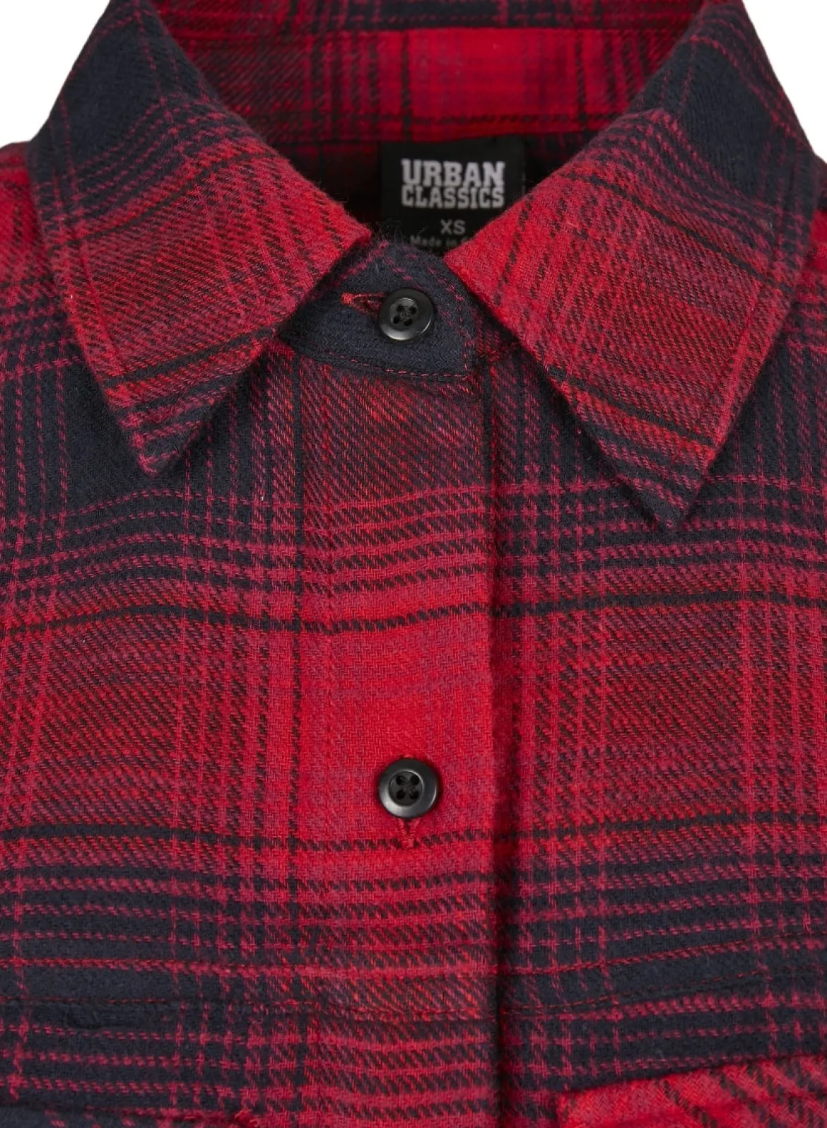 Urban Classics Check Overshirt - Kauluspaita