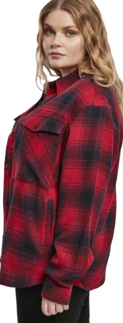 Urban Classics Check Overshirt - Kauluspaita