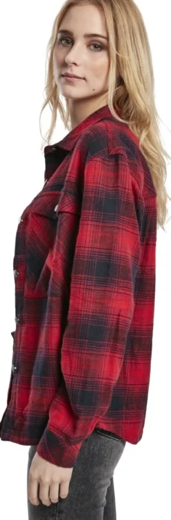 Urban Classics Check Overshirt - Kauluspaita