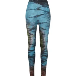 Urban Classics Cotton Tie Dye High Waist - legginsit, black