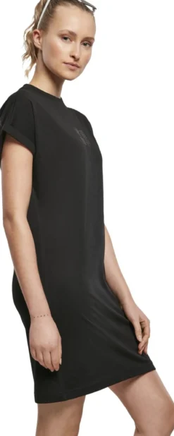 Urban Classics Cut On Sleeve Printed - Naisten T-paitamekko