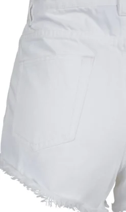 Urban Classics Denim - Hotpantsit, valkoinen