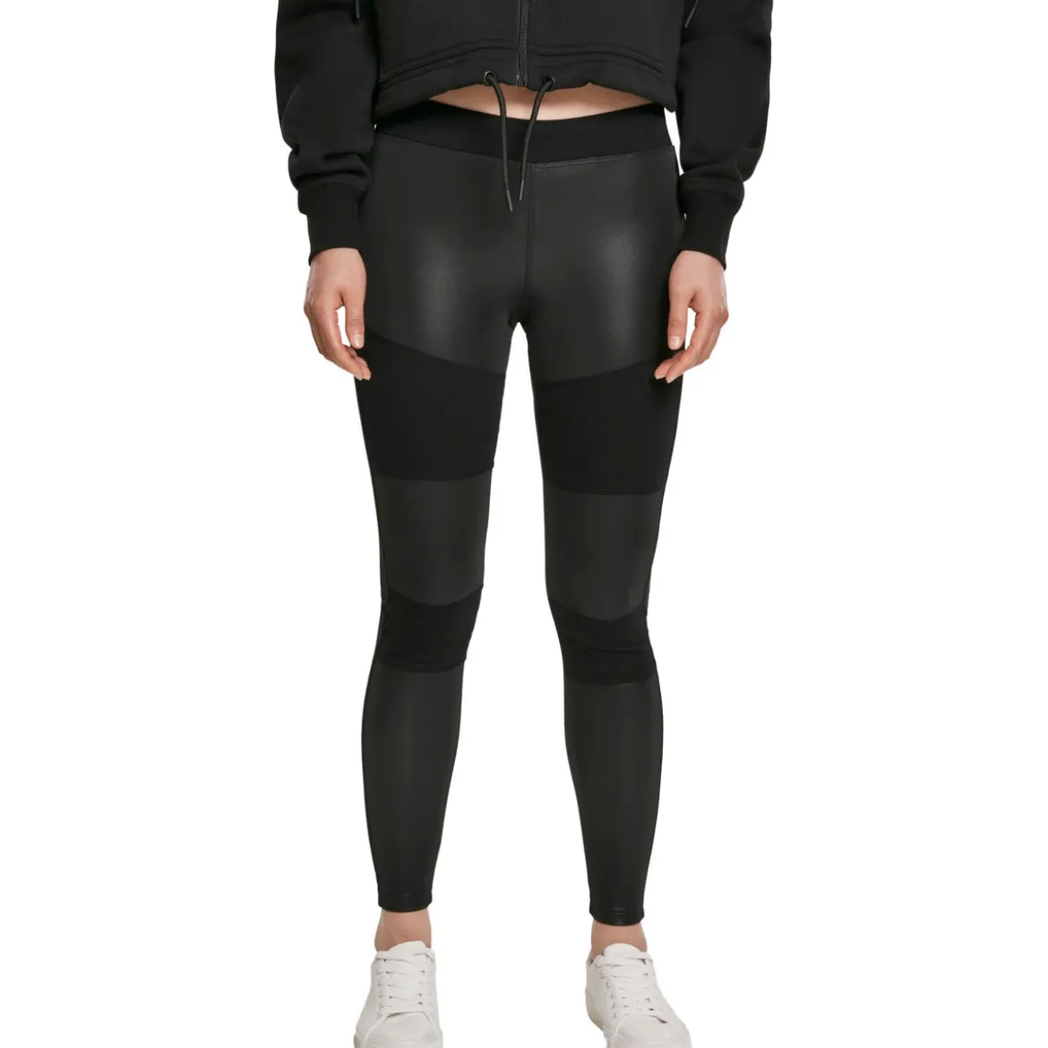 Urban Classics Fake Leather Tech - Leggingsit