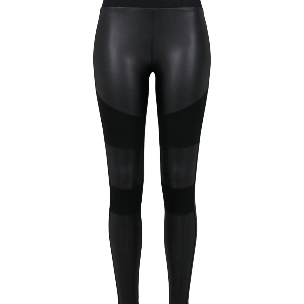 Urban Classics Fake Leather Tech - Leggingsit