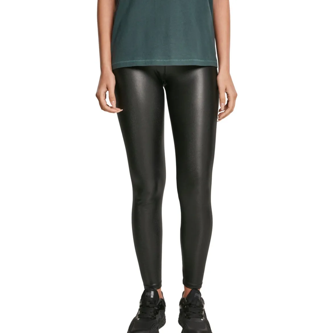 Urban Classics Faux Leather High Waist- legginsit