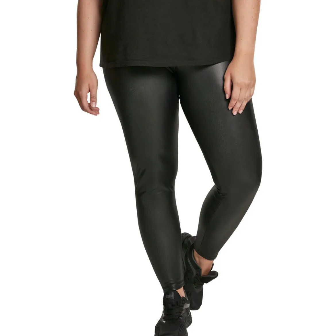 Urban Classics Faux Leather High Waist- legginsit