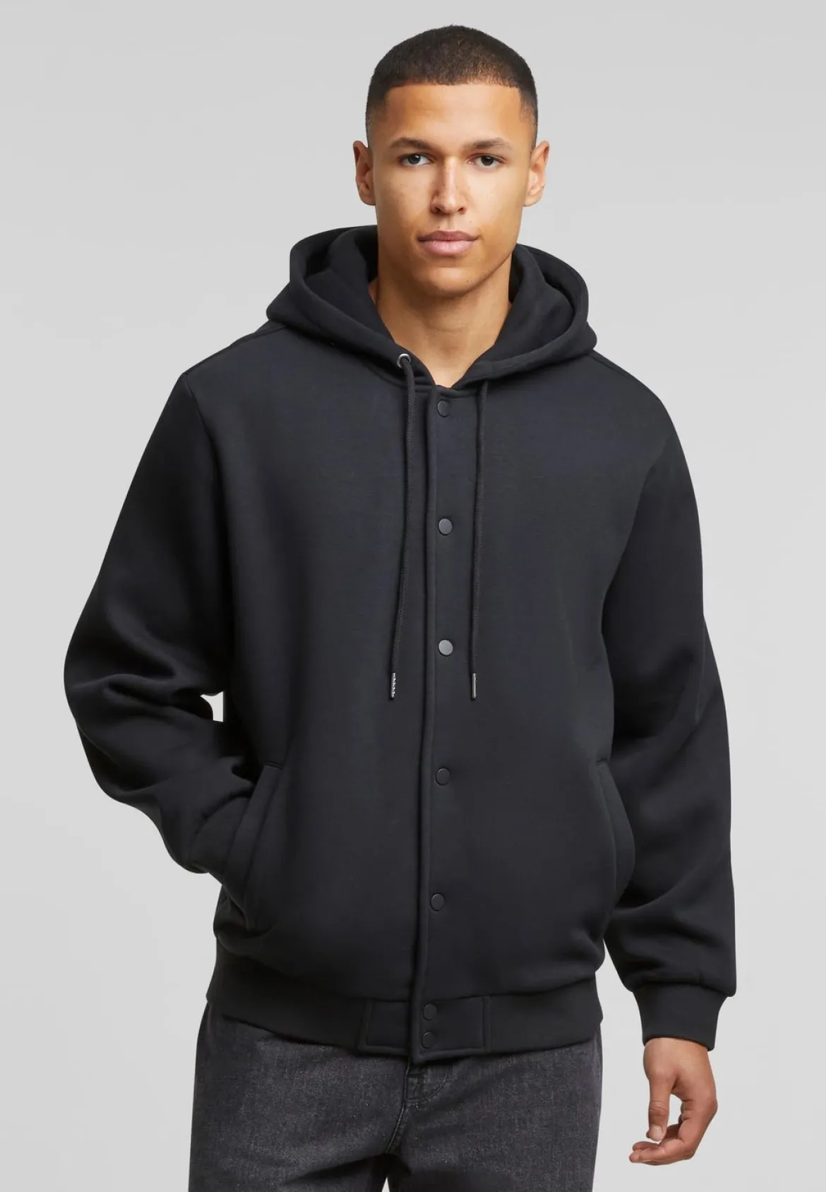 Urban Classics Fluffy Fleece Hoodjacket - Huppari