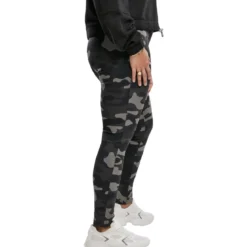 Urban Classics High Waist Camo Tech- legginsit, darkcamo