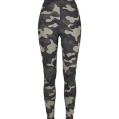 Urban Classics High Waist Camo Tech- legginsit, darkcamo