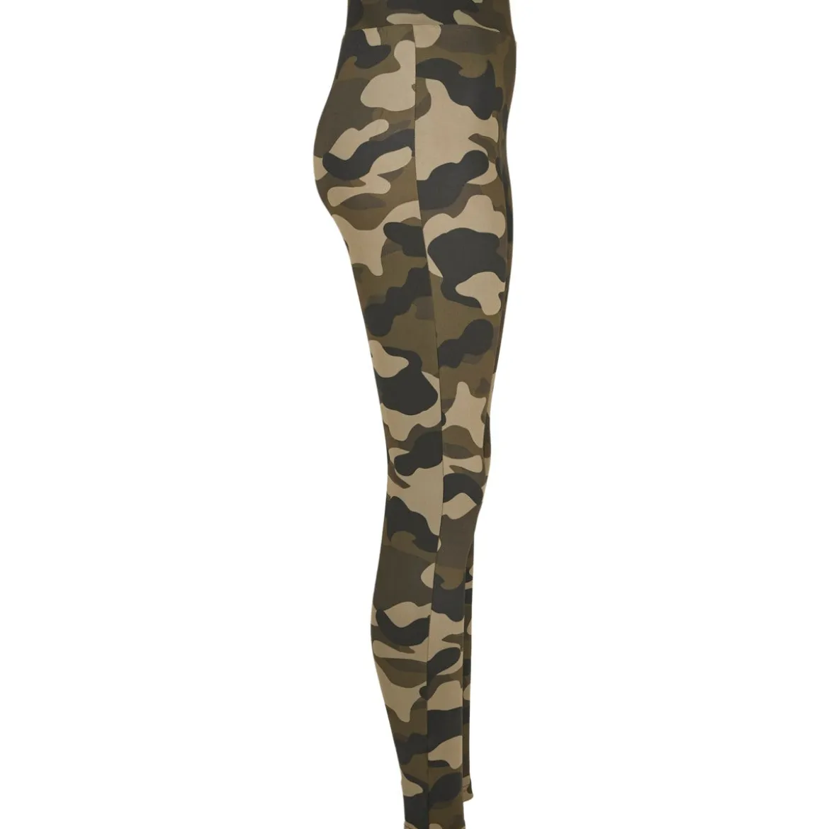 Urban Classics High Waist Camo Tech- legginsit, woodcamo