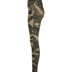 Urban Classics High Waist Camo Tech- legginsit, woodcamo